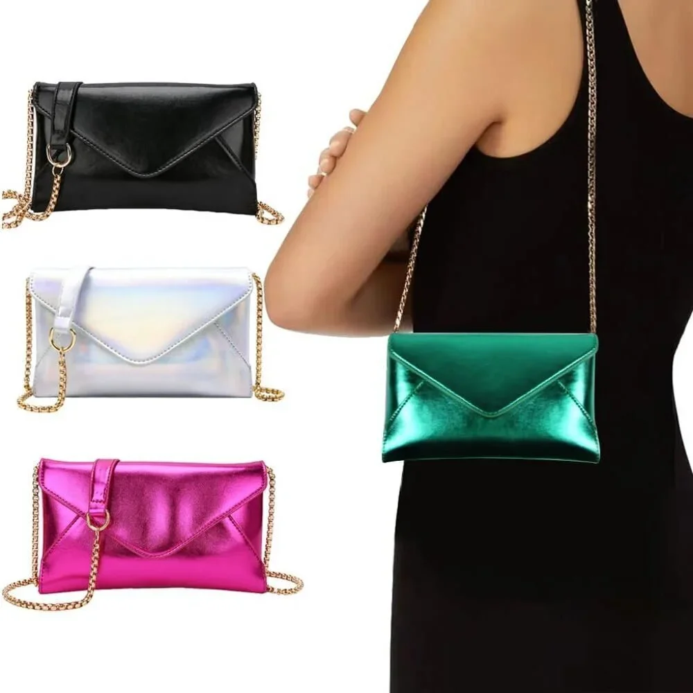 Evening Clutch Purse for Women Pu Leather Small Crossbody Gift